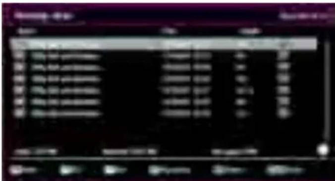 SABA SBV1943H - Recordings Library - 1