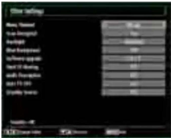SABA SBV1943H - Configuring Other Settings - 1