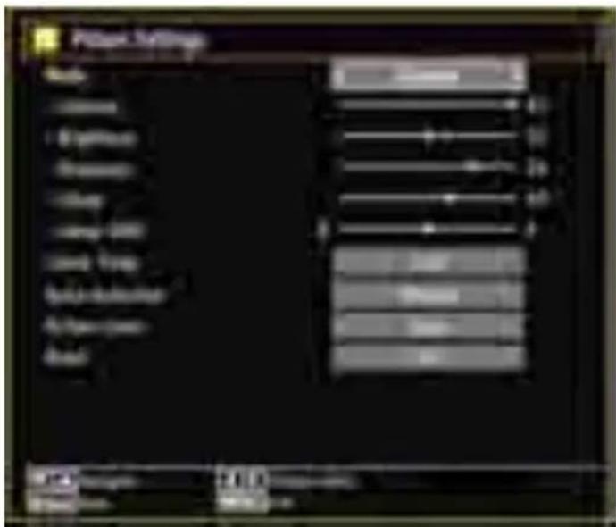 SABA SBV1943H - Configuring Picture Settings - 1