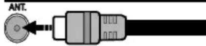 SABA LD24WV18S - Antenna Connection - 1