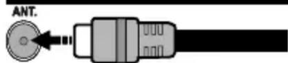 SABA LD24WV18S - Collegamento antenna - 1