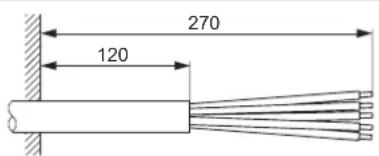 STIEBEL ELTRON SH 50 S - Préparation du câble de raccordement électrique - 1