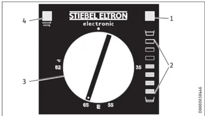 STIEBEL ELTRON SH 150 S - Nastawy - 1