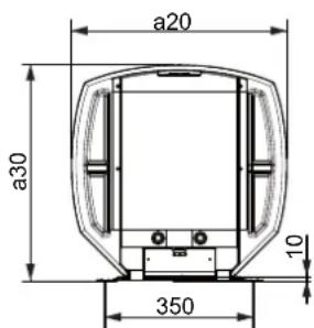 STIEBEL ELTRON HFAZ 100 - Maße und Anschlüsse - 2