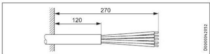 STIEBEL ELTRON SH 30 S - Preparing the connecting cables - 1