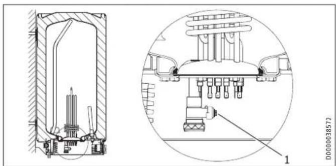 STIEBEL ELTRON SH 120 S - Vidange de l'appareil - 2