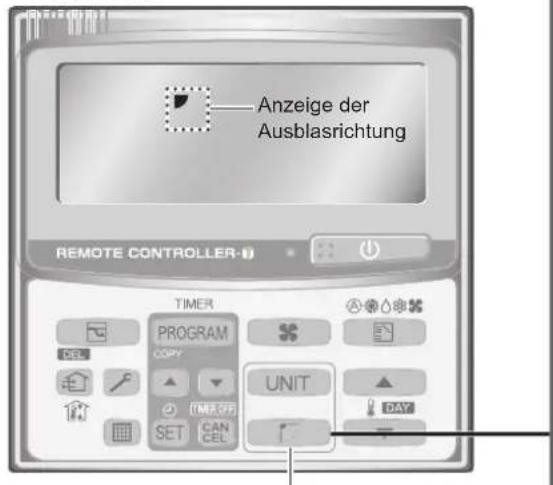 PANASONIC S45MK1E5A - Einstellen der Ausblasrichtung - 1