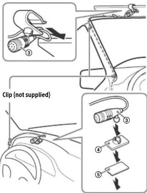Clip (not supplied)