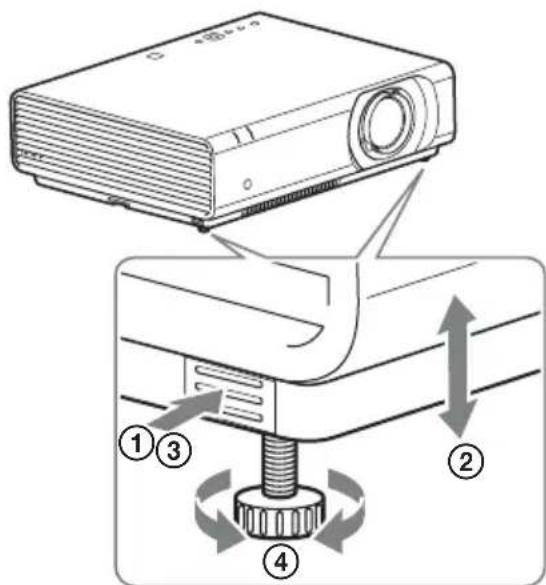SONY VPLCX275 - Cóme Cambiar el ángulo - 1