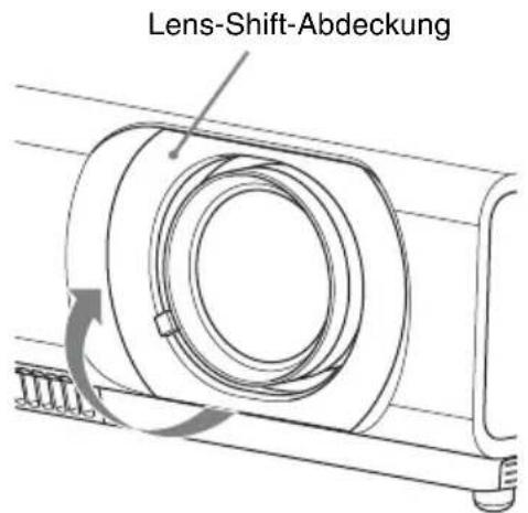 SONY VPLCX275 - Anpassen der Neigung des Projektors durch den Lens-Shift - 1
