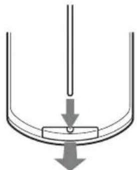 SONY VPLCX275 - Inserimento dellepile - 1
