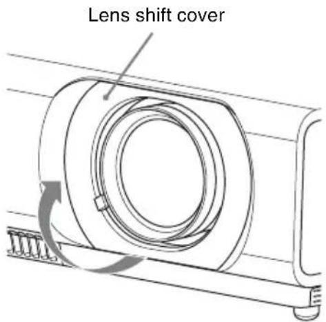 SONY VPLCX275 - Adjusting the tilt of the projector by lens shift - 1