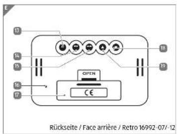 Rückseite / Face arrière / Retro 16992 -07/-12
