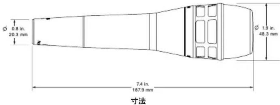 SHURE KSM8 - 仕様 - 1
