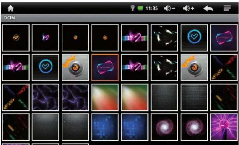 ENERGY SISTEM i724 - Visualisation d'images. - 1