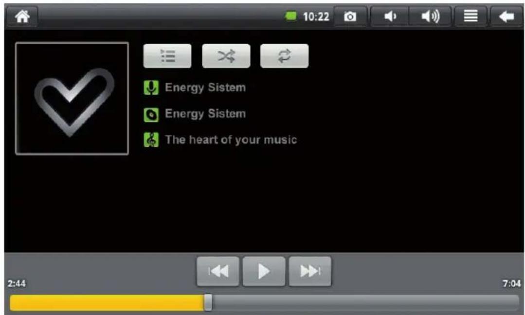 ENERGY SISTEM i724 - Lecture de musique - 1
