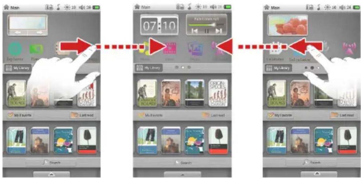 ENERGY SISTEM MP5 Color Book 3048 - NaVlgUeR DaNs Le MeNU OPTIONS / aPPLICATIONS - 1