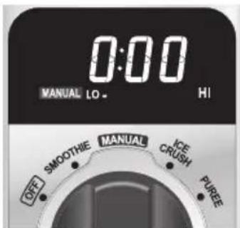 WOLF WGBL100S - como usar el modo manual - 1