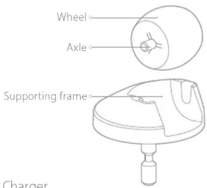 ROBOROCK S5 - Omni-directional wheel - 1
