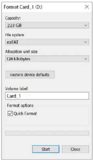Blackmagic Design Micro Cinema Camera - Mac OS X bilgisayarlarda SD kartlarının hazırlanması - 2