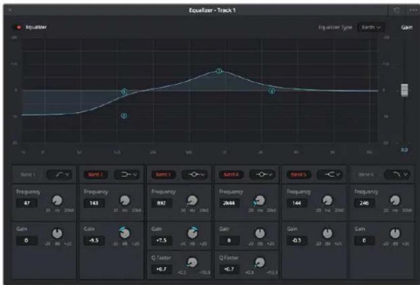 Blackmagic Design Micro Cinema Camera - To add EQ to a track: - 2