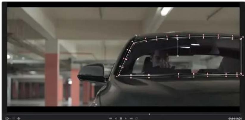 Blackmagic Design Micro Cinema Camera - Para agregar una Power Window a un clip, siga los pasos descritos a continuación: - 1
