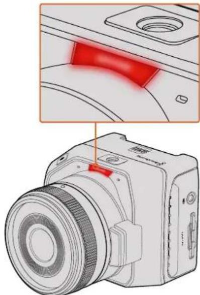 Blackmagic Design Micro Cinema Camera - Индикатор состояния на Blackmagic Micro Cinema Camera - 1