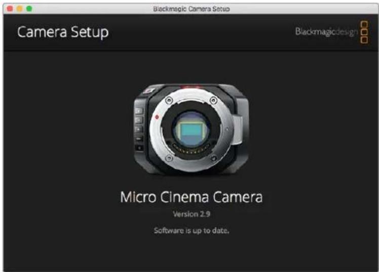 Blackmagic Design Micro Cinema Camera - Blackmagic Camera Setup - 1