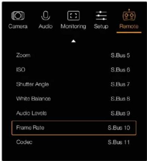 Blackmagic Design Micro Cinema Camera - Configurações Remotas - 1