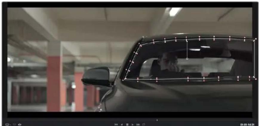 Blackmagic Design Micro Cinema Camera - Ajouter une Power Window à votre clip : - 1