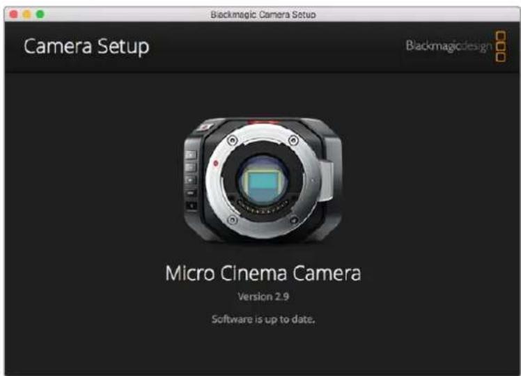 Blackmagic Design Micro Cinema Camera - Blackmagic Camera Setup - 1