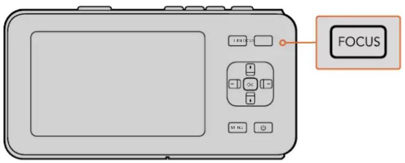 Blackmagic Design Micro Cinema Camera - FOCUS 버튼 - 1