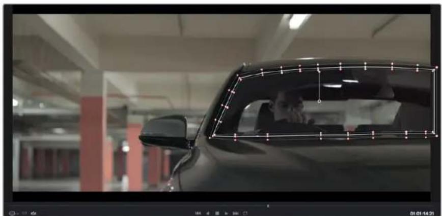 Blackmagic Design Micro Cinema Camera - To add a power window to your clip: - 1