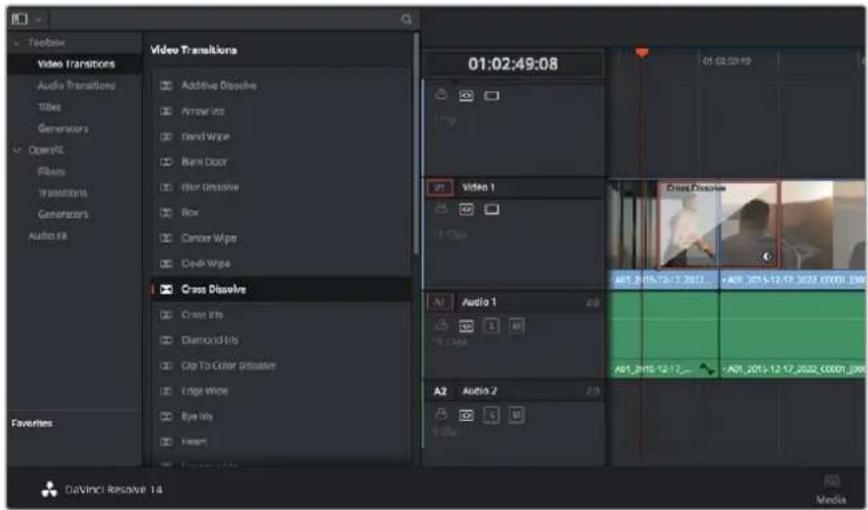 Blackmagic Design Micro Cinema Camera - Adicionar Transições - 1