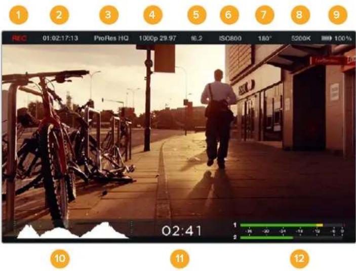 Blackmagic Design Micro Cinema Camera - SD状态图标 - 1