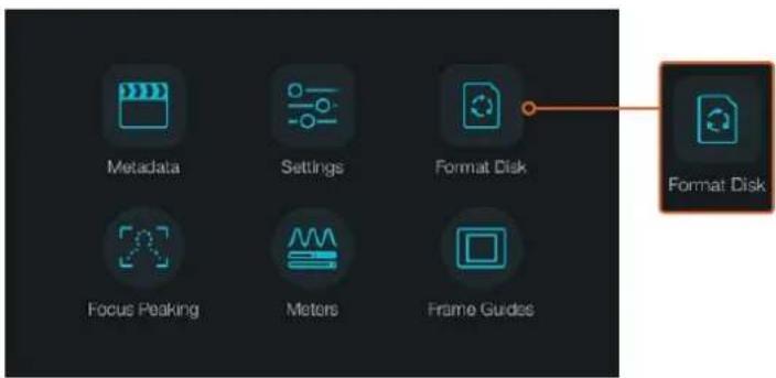Blackmagic Design Micro Cinema Camera - Kayıt için Medyanın Hazırlanması - 1
