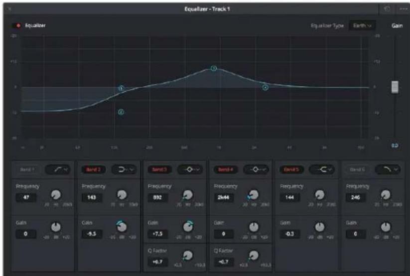 Blackmagic Design Micro Cinema Camera - Como adicionar um EQ a uma trilha: - 2