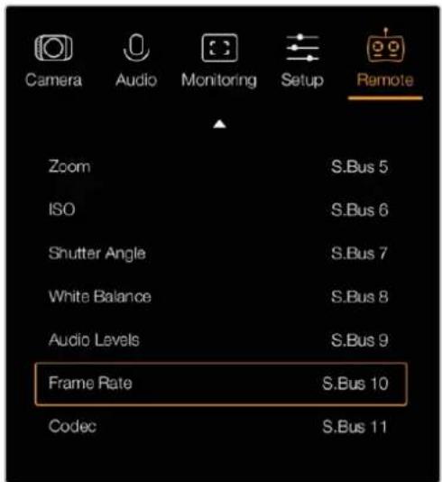 Blackmagic Design Micro Cinema Camera - Opciones de control remoto - 1