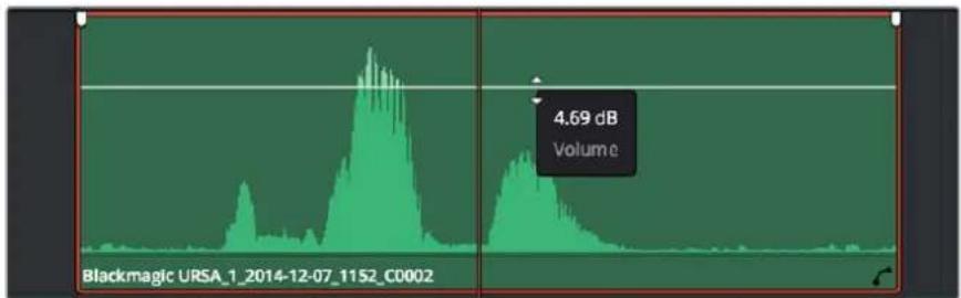 Blackmagic Design Micro Cinema Camera - Ajuster les niveaux audio dans la Timeline - 1