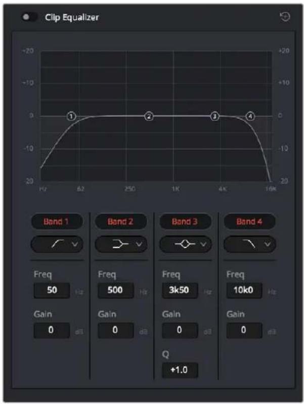 Blackmagic Design Micro Cinema Camera - Utilizzare l'equalizzatore per perfezionare l'audio - 1