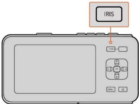 Blackmagic Design Micro Cinema Camera - Кнопка IRIS - 1