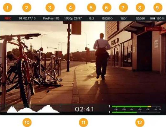 Blackmagic Design Micro Cinema Camera - SD 카드 관련 아이콘 - 1