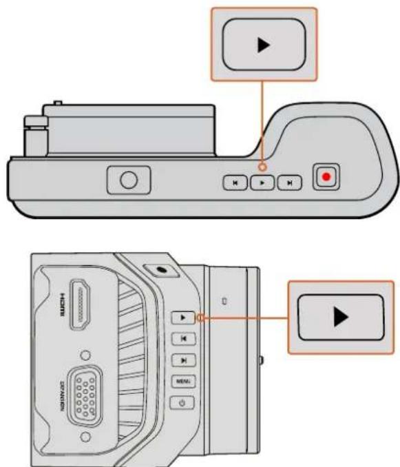 Blackmagic Design Micro Cinema Camera - Playing Back Clips - 1