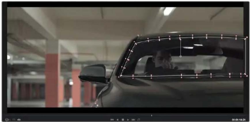 Blackmagic Design Micro Cinema Camera - Para adicionar uma power window ao seu clipe: - 1