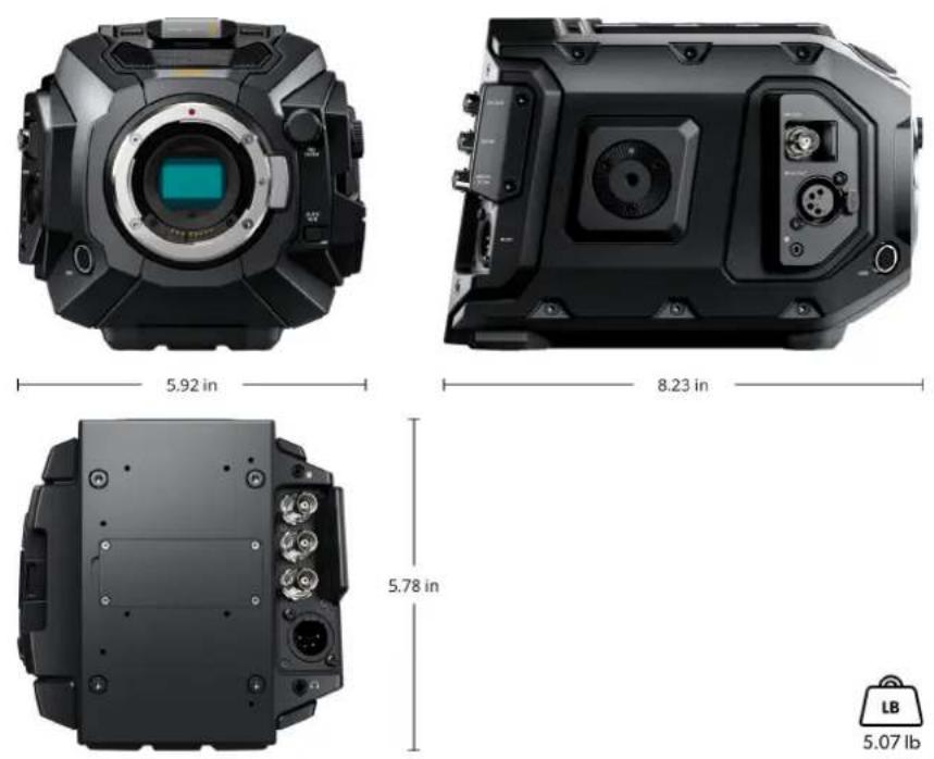 Blackmagic Design URSA Mini Pro 4.6K G2 - Optional Accessories - 1