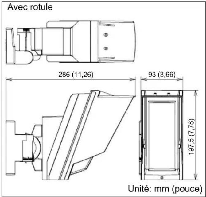 OPTEX HX80NAM - 7-2 DIMENSIONS - 1