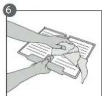 WHIRLPOOL W5 721E W 2 - Procedure til rengoring af STOP FROST tilbehör - 5