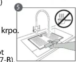 WHIRLPOOL W5 721E W 2 - Postopek Čišćenja pripomočka za preprosto odstranjevanje ledu - 3