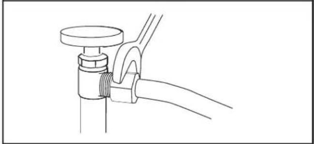 KITCHENAID KDPM804KPS - Attach water supply line - 1