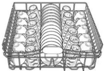 KITCHENAID KUDP01DLBL5 - Chargement du panier supérieur - 2